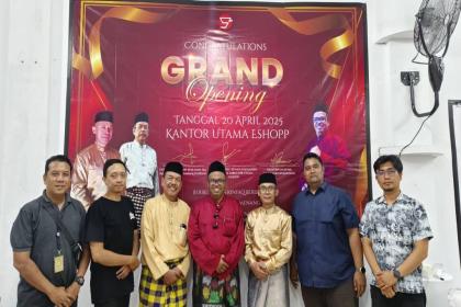 Grand Opening Kantor Utama Eshopp di Pekanbaru